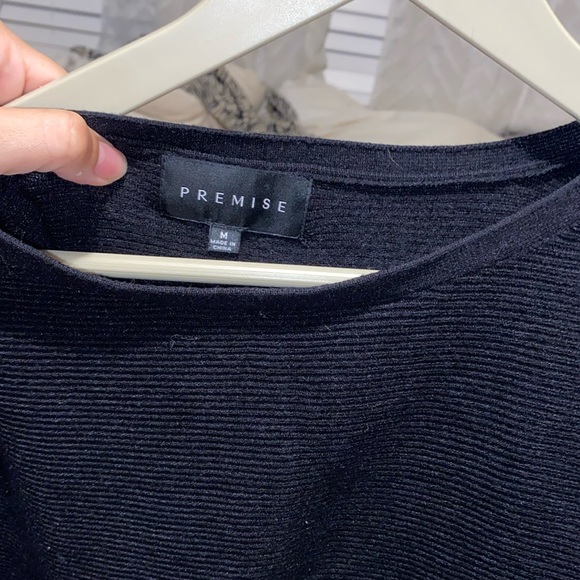 Black knit sweater - Picture 2 of 2